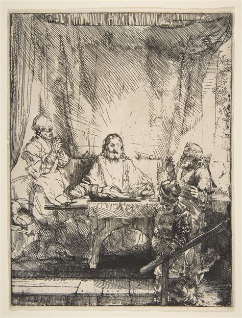 Rembrandt (Rembrandt van Rijn) | The Supper at Emmaus | The Met