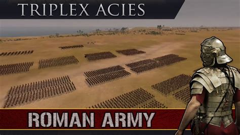 Total War History: Triplex Acies (Roman Military Tactics) - YouTube