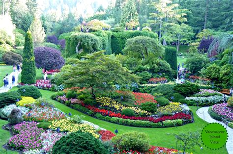 The Spectacular Butchart Gardens - Vancouver Island View | Buchart gardens, Butchart gardens ...