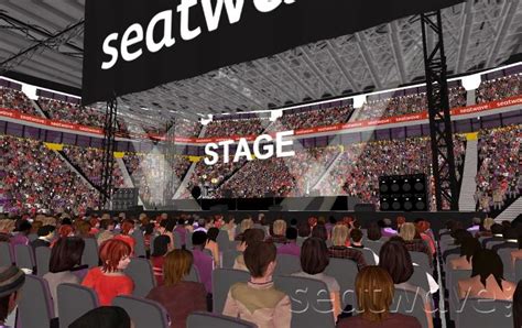 Manchester Arena seating plan - Detailed seat numbers - MapaPlan.com