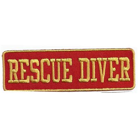 Dive Patches Rescue Diver Patch - LeisurePro