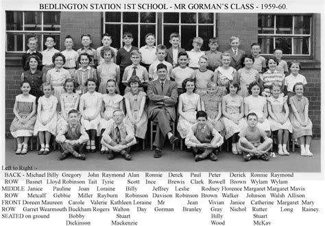 Bedlington Station1st school 1959-60 MrGormans class - Historic Bedlington - Bedlington.co.uk