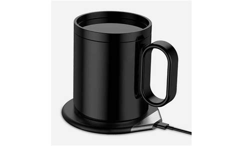 CRIVITS – Smart Mug Warmer with Wireless Charger – Orange Productions