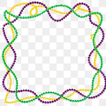 Mardi Gras Beads PNG Transparent Images Free Download | Vector Files ...