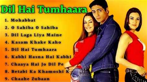 Dil Hai Tumhara Movie All Songs || AudioJukebox || Arjun Rampal ...