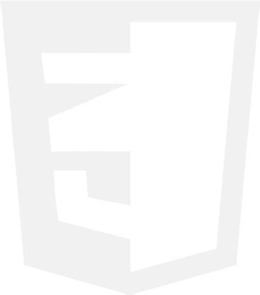 Download Css - Css3 Logo Black And White PNG Image with No Background - PNGkey.com