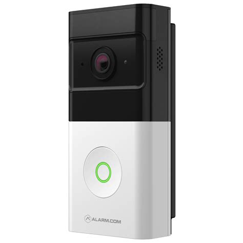 ADC-VDB780B-W115C-BNDL - Alarm.com WiFi 1080p Battery-Powered Video Doorbell Camera and Smart ...