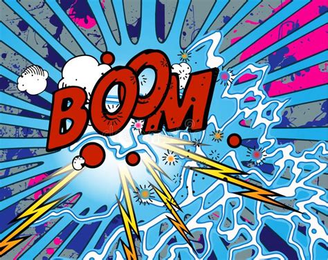 Boom Explosion Stock Photo - Image: 18980110