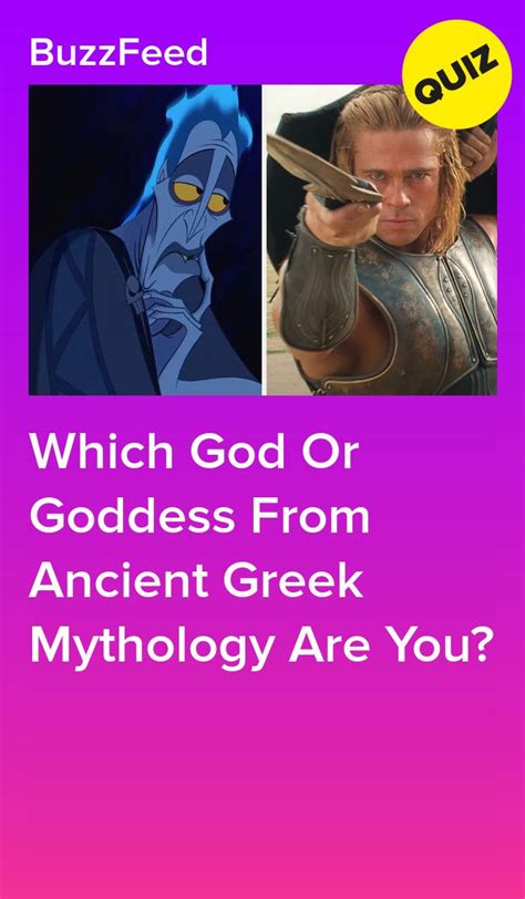 Which God Or Goddess From Ancient Greek Mythology Are You? | Greek mythology stories, Greek ...