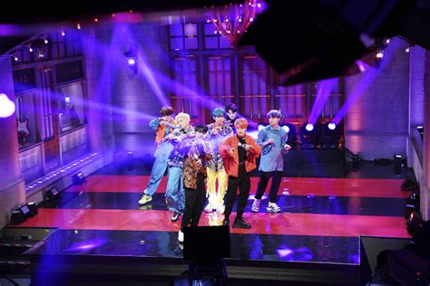 BTS Made Its "Saturday Night Live" Debut This Weekend; NBC Shares Photos & Videos