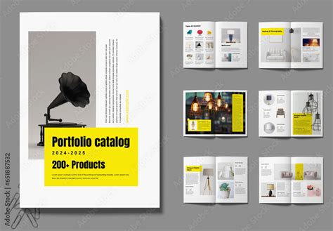 Portfolio Catalog Design Template Stock Template | Adobe Stock