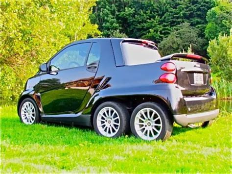 Six-Wheeled Smart Car Pickup Conversion