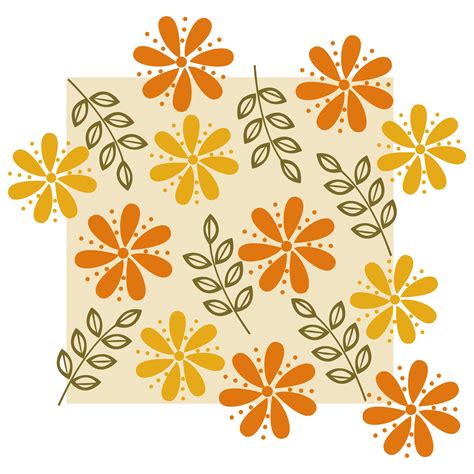 Flower Pattern vector design illustration template 364229 - Download Free Vectors, Clipart ...