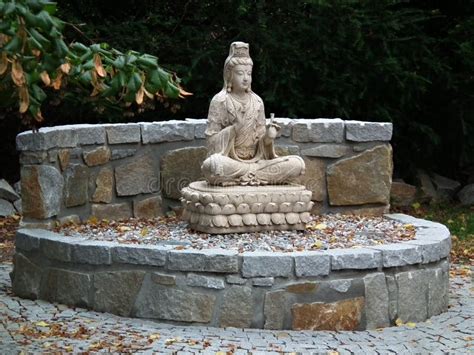 Buddha statue in garden stock photo. Image of hindu, nature - 49743914