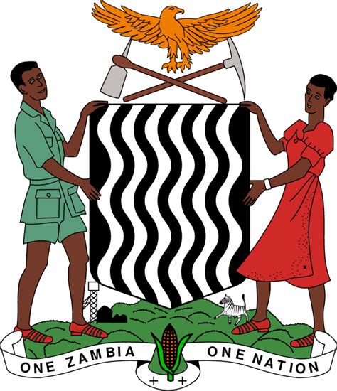 Coat of arms of Zambia - Wikiwand