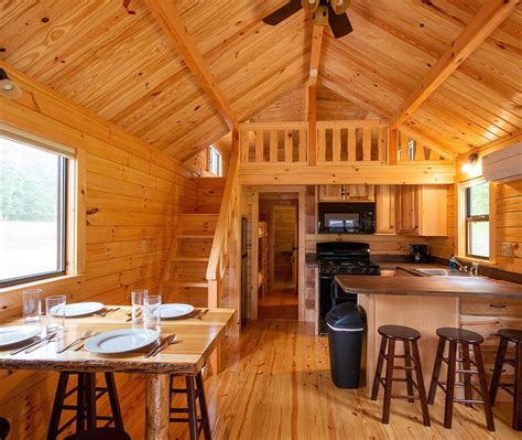Lakeview | Prefab cabins, Lofted barn cabin, Small log cabin