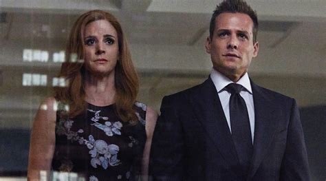 Gabriel Macht, Sarah Rafferty say good bye to Suits after production wraps on season nine ...