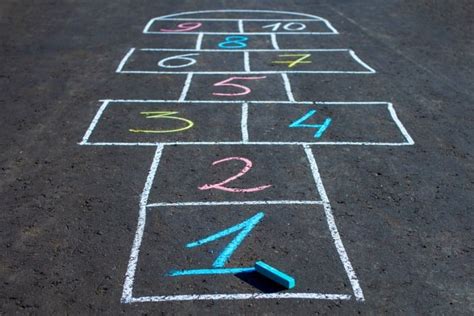 How To Draw Hopscotch Game - How to draw count easy,how to draw the ...