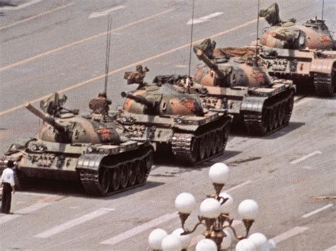 Tiananmen Square Tank Man Uncropped