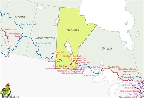 Trans Canada Trail Map