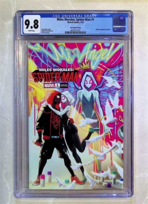 Miles Morales Spider-Man #1 (2023 Marvel Comics) Ivan Tao Variant CGC 9 ...