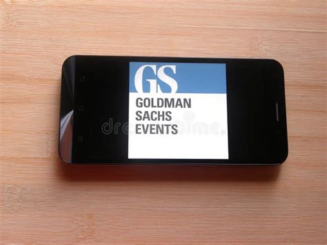 Goldman Sachs app editorial stock photo. Image of apps - 147851883