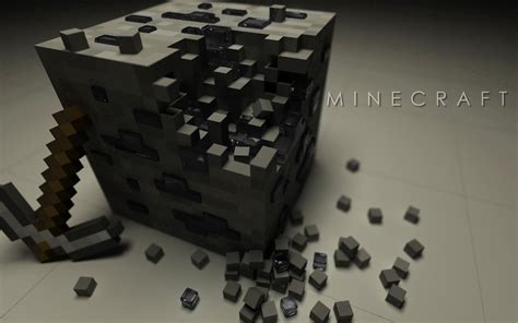 Minecraft Wallpaper Black And White - Game Wallpapers