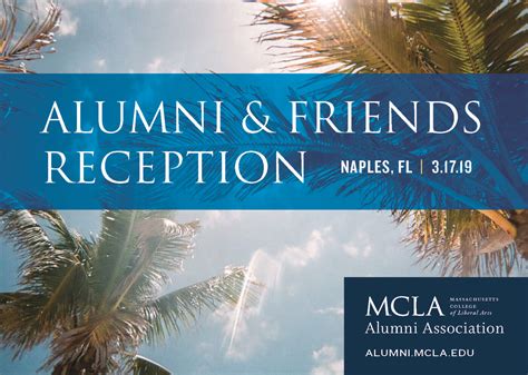 Alumni Reception Naples Registration 2019 - Massachusetts College of Liberal Arts