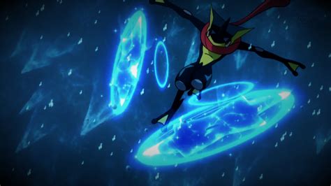 Ash's Greninja using Water Shuriken by Pokemonsketchartist on DeviantArt