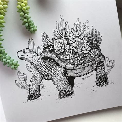 30 Intricate Drawings Of Animals Created By Me | Pen art drawings ...