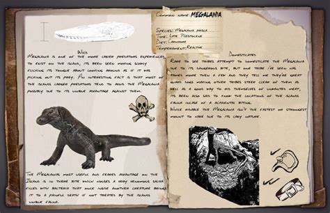 Image - ARK Another Fan-made Megalania Dossier.jpg | ARK: Survival Evolved Wiki | FANDOM powered ...