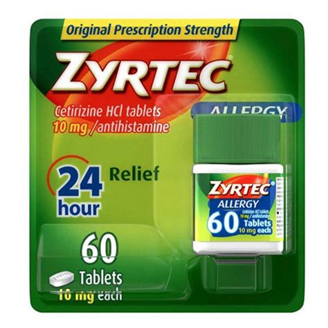 ZYRTEC® Allergy Relief Tablets – CraftShack - Buy craft beer online.