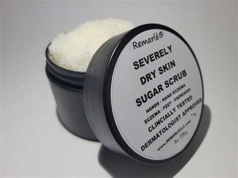 Severely Dry Skin Scrub for Eczema and Psoriasis