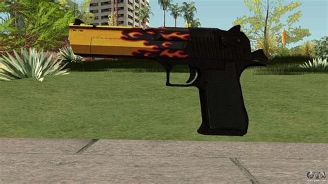 Desert Eagle Blaze for GTA San Andreas