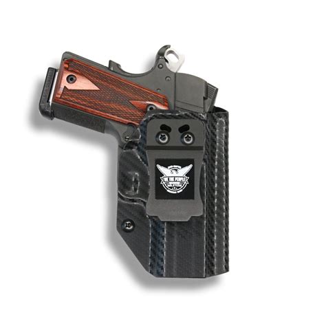 Sig Sauer 1911 3.3" No Rail Only 45ACP KYDEX IWB Concealed Carry Holst – wethepeopleholsters.com