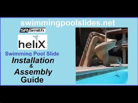 Swimming Pool Slide Installation | Swimming pool slides, Pool slides, Swimming pools