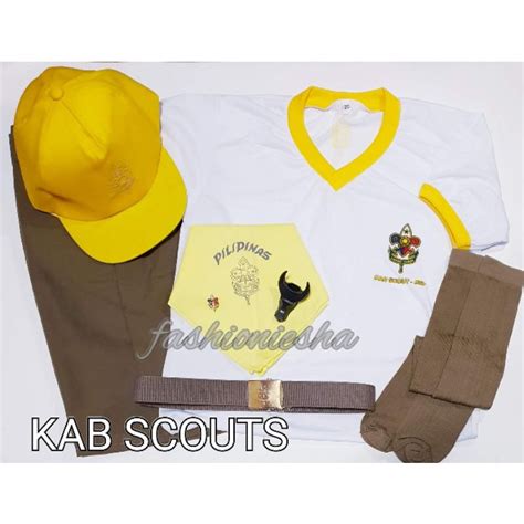 KAB SCOUT UNIFORM FOR GRADES 1 TO 3 | Lazada PH