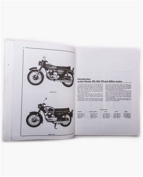 Workshop manual Honda CB125 CB200 (9528) · Fourstrokebarn Honda & Parts