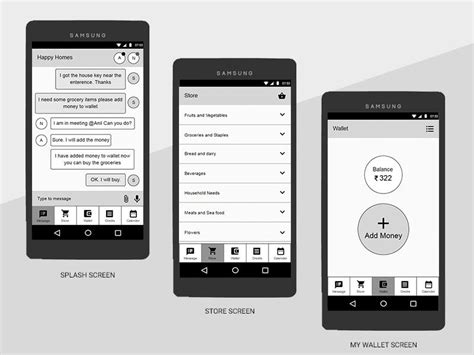 Chat App Wireframes | Chat app, Wireframe, App