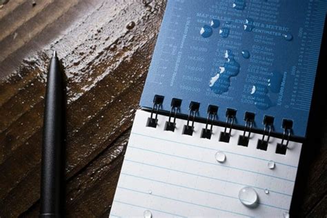 Everything You Need to Know about Waterproof Notebooks - Honeyoungbook