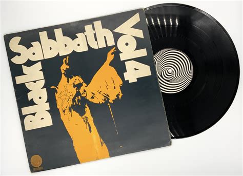 Lot Detail - Black Sabbath: Ozzy Osbourne “Vol. 4” Album Record ...