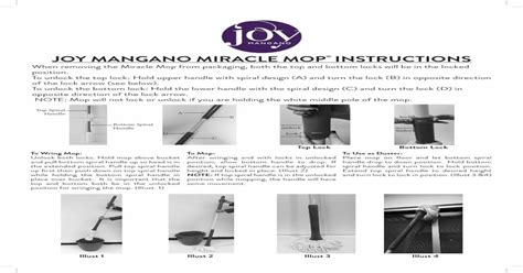 (PDF) JOY MANGANO MIRACLE MOP INSTRUCTIONS - PDFSLIDE.NET