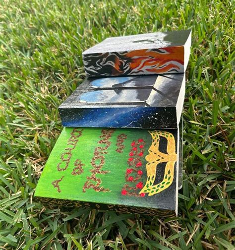 ACOTAR Series Hand-painted Books Custom Hand-painted Covers - Etsy