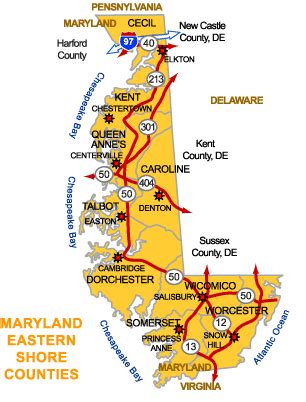 FARMS AND LAND on the Eastern Shore of Maryland