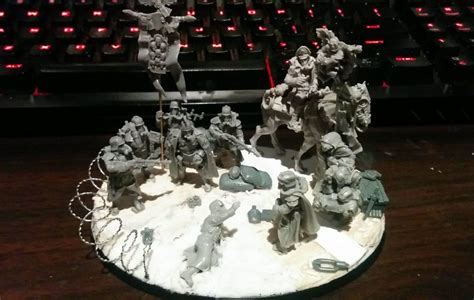 Death Korps of Krieg, Diorama, Imperial Guard - DKOK Diorama WIP - Gallery - DakkaDakka