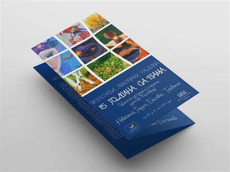 Children's art exhibition brochure by DigiCraft on Dribbble