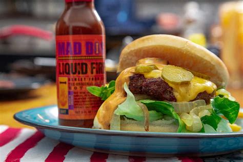 Liquid Fire Burning Burger Sauce | burgers, dipping sauce and more | maddog357.com Mad Dog ...