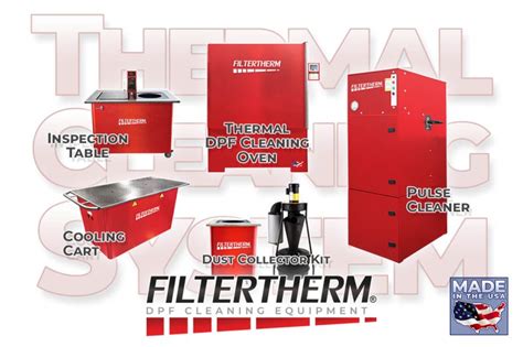 Thermal DPF Cleaning Process - Filtertherm for Fleets