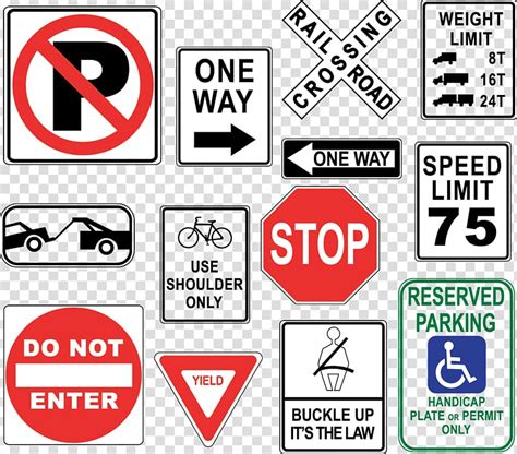 Motor Vehicle Road Signs