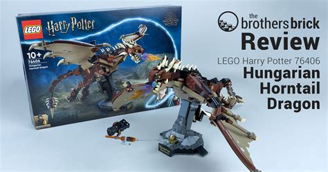 LEGO Harry Potter 76406 Hungarian Horntail Dragon - TBB Review-Cover ...